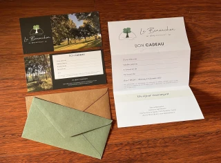 Bons cadeaux du gîte Le Benouchon