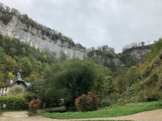 Reculée de Baume-les-Messieurs aux der Via Cluny